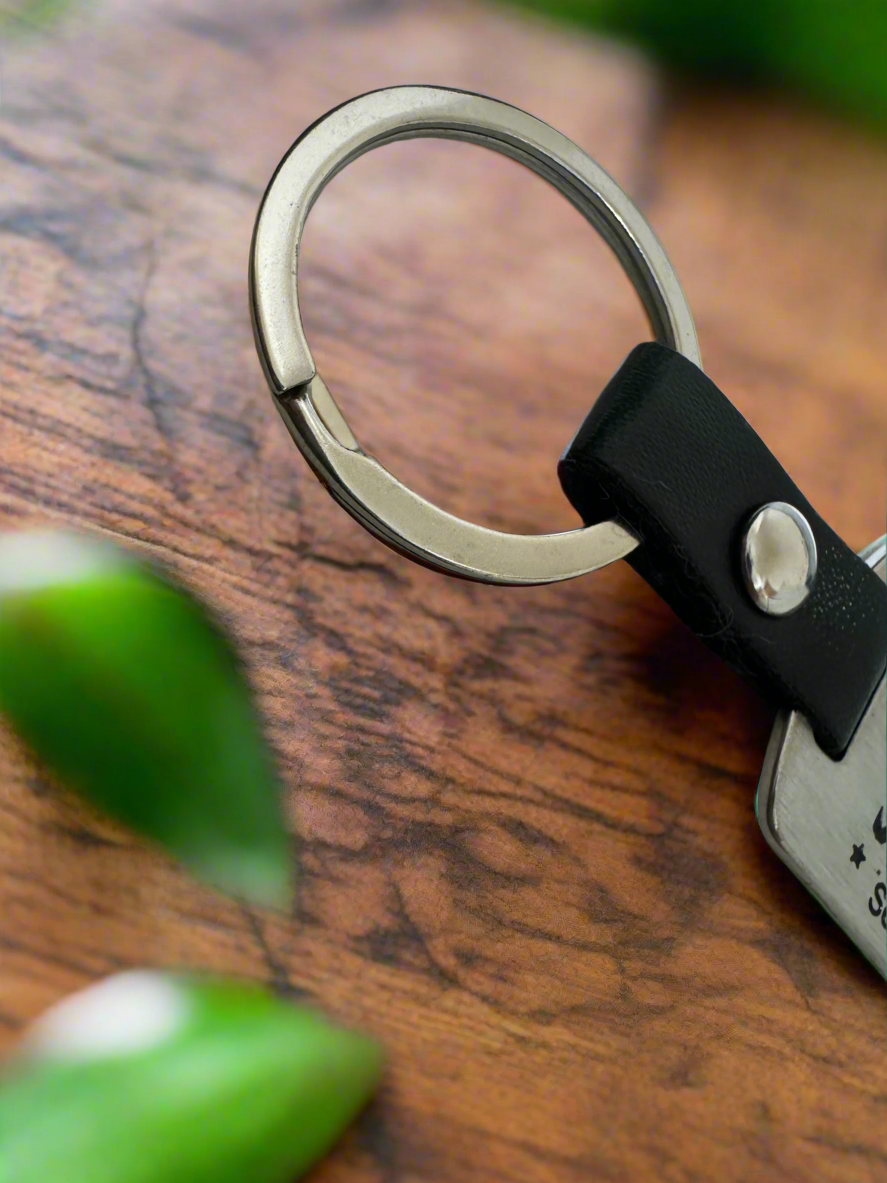 Stealth steel S-18 tag KEYRING